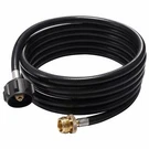12FT (144IN) QCC1 / TYPE1 Lp Propane Tank Adapter Hose Allows Tabletop Grills. Fixed Price $38.65.