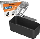 Grease Catcher For Blackstone Griddle With 12 Pack Narrow Hook,. Fixed Price $35.94.