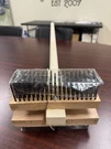 Carlisle 4029400 Double Broiler King Grill Brush W/ 48" Handle New. Fixed Price $60.00.