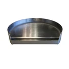 14 In. Round Stainless Steel Griddle For Kamado And Charcoal Grills. Fixed Price $77.43.