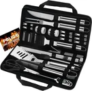 Poligo 29 Pcs Bbq Accessories Stainless Steel Tools Grilling Set. Fixed Price $44.99.