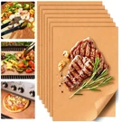 7 Pack Copper Mats For Outdoor Grill, Heavy Duty Bbq Grilling Matt & Ov.... Fixed Price $19.99.
