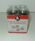 Bull Steak Button Meat Thermometers Set Of 4 New. Fixed Price $12.95.