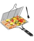 Unco Stainless Steel Fish & Veg Grill Basket - Black. Fixed Price $23.47.