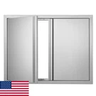 Vevor Bbq Access Door 31X24 Stainless Steel Flush Mount Vertical Recessed Handle. Fixed Price $132.69.