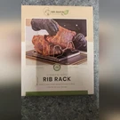 Mr. Bar-b-q Stainless Steel Rib Rack Silver. Fixed Price $25.00.