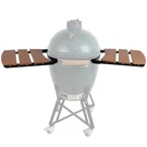Side Shelves With Large Big Green EGG,3 Slat Grill Mates Eggs.... Fixed Price $197.05.