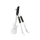 Pepkicn Rock Guitar Style Heavy Duty Stainless Steel 2-PIECE Barbecue Tool Se.... Fixed Price $41.31.