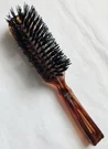 Vtg Stanley Commander Nylon Bristle Tortoise Amber Swirl Handle Hair Brush 8.5". Fixed Price $34.99.