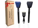 Hakol 3-IN-1 Nylon Grill Brush Set. Fixed Price $32.95.