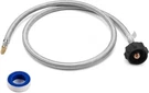 Moasker 3 Ft 1/4 Inch Male Npt Lp Gas Propane Hose With QCC1/TYPE1 For Rv Tra.... Fixed Price $35.95.