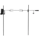 Barbecue Rotating Cordless Dual Post Open Fire Spit Rotisserie Grill System W.... Fixed Price $91.27.