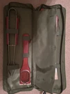 Barbecue Tool Set Stainless Steel Grill Bbq Utensil Picnic Storage Case 4 Piece. Fixed Price $12.00.