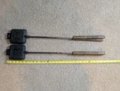 Pair Rome Industries Cast Iron Campfire Pie Original Square Cookers. Fixed Price $34.50.