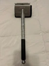 Xudakaixin Steam Grill Brush Bristle Free, Ultra 17"L 4.9"W 3.6"H, Black. Fixed Price $26.99.