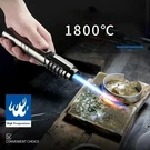 1800 High Temperature Spray Gun Butane Gas Lighter Metal Outdoor Windproof. Fixed Price $26.99.