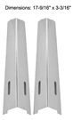 Perfect Flame GSC3318, GSC3318N, 25586 & 810-8501-S,810-8502-S(2-PK) Heat Shield. Fixed Price $34.50.