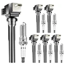 Ignition Coil Pack Set Of UF826 And Iridium Spark Plugs Compatible With For.... Fixed Price $213.59.