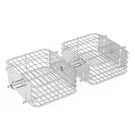 Onlyfire Rotisserie Basket Set, 2 Pack Stainless Steel Grill For Most .... Fixed Price $30.38.