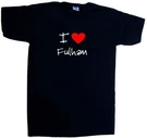 Love Heart Fulham V-neck T-shirt. Fixed Price $13.43.
