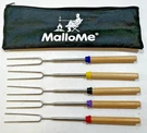Mallome Telescoping Smores Sticks For Fire Pit Long - Marshmallow Roasting Kit. Fixed Price $9.87.