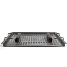Schmidt Brothers Bbq Ash Grab & Grill Flat Tray, Large Non-stick Coated. Fixed Price $34.99.