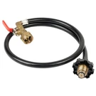 Gaspro Propane Tank Refill Adapter Kit, 3 Feet, Pol(for 5-100LB). Fixed Price $22.85.
