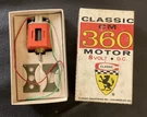 Original Box 1960 Classic Ind. L.a. Cal Cm 360 Slot Car Motor 8 Volt Dc. Fixed Price $57.00.