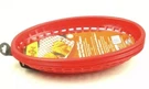 Mr Q 40177X Barbecue Serving Baskets, 4-PACKS Plastic Oval 11 2". Fixed Price $9.50.