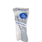 Vintage King Kraft Nylon Kitchen Utensil Set Of 4 Blue Spatula Spoon Ladle New. Fixed Price $34.99.
