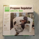 One Stop Gardens Propane Regulator Silver Brass Rubber 5 Ft Hose Type 1 63648. Fixed Price $13.93.