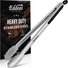 Grill Tongs, 17 Inch Extra Long Bbq Heat Resistant 600 Degrees Stainless. Fixed Price $15.87.