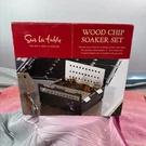 Sur La Table Wood Chip Soaker Set Steven Raichlen Baskets Smoker Box. Fixed Price $28.49.