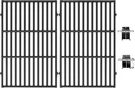 65937 Genesis Grates For Weber 300 Ser E310 E320 E330 Sear Station S330/. Fixed Price $41.27.