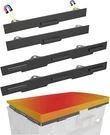 Koutemie Upgraded Wind Guards For 28" Blackstone Griddle, 4 Packs Magnetic. Fixed Price $29.76.