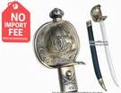 Pirates Caribbean Cutlass Sword Basket Guard Saber Movie Replica Steel. Fixed Price $50.00.