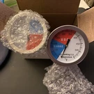 Set Of Two (2) 2" Newstart Bbq Thermometer Guages. Fixed Price $10.00.