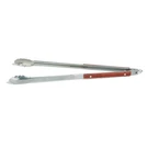 Grill Tongs Extra Long 22IN Rosewood Handle Locking Stainless Steel Bbq Tool. Fixed Price $22.09.