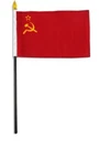 Soviet Union Ussr Russia Flag 4"X6" Desk Set Table Stick (super Polyester) 100D. Fixed Price $7.24.