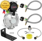 2-STAGE Automatic Changeover Propane Gas Regulator With Two 18" Rv Pigtail. Fixed Price $66.77.