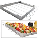 Grillpro Stainless Steel Kebab Rack With Skewers 41338. Fixed Price $13.93.