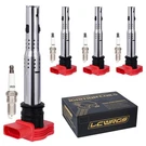 Pc Ignition Coil & Spark Plug Set For 2.0T Audi A4 Vw Gti Cc Passat Jetta. Fixed Price $71.99.