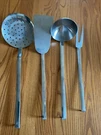 Vintage Royal Durasteel Stainless Kitchen Utensils Set Of 4 Hook End. Fixed Price $19.95.