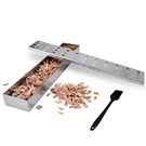 Smoker Box - Lightique Stainless Steel Bbq For Gas Grilling Works .... Fixed Price $15.64.