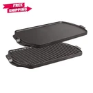 Lodge Seasoned Cast Iron Reversible Grill/griddle. Fixed Price $35.91.
