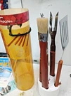 New, Char Broil Bbq Grill Tool Set 4 Piece Premio Tuscan. Fixed Price $14.99.