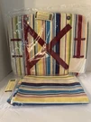 Longaberger Lg Picnic Basket Liner & Lid Set-sunny Day Stripe. Fixed Price $70.00.