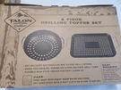 Talon Outdoor 2 Piece Grilling Topper Set For Veggies & Delicate Foods Nib. Fixed Price $15.99.