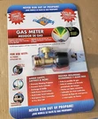 Imports YSN212 Flame King Brass Gas Gauge Meter. Fixed Price $13.00.