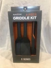 New Blackstone E-series 3 Piece Tongs And Spatulas Griddle Tool Kit. Fixed Price $36.00.